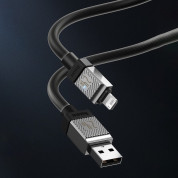 Baseus CoolPlay Series USB-C to Lightning Cable PD 20W (CAKW000101) - USB-C към Lightning кабел за Apple устройства с Lightning порт (200 см) (черен) 1