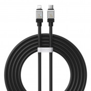 Baseus CoolPlay Series USB-C to Lightning Cable PD 20W (CAKW000101) (200 cm) (black)