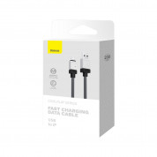 Baseus CoolPlay Series USB-C to Lightning Cable PD 20W (CAKW000101) - USB-C към Lightning кабел за Apple устройства с Lightning порт (200 см) (черен) 7