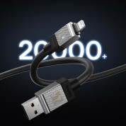 Baseus CoolPlay Series USB-C to Lightning Cable PD 20W (CAKW000101) - USB-C към Lightning кабел за Apple устройства с Lightning порт (200 см) (черен) 5