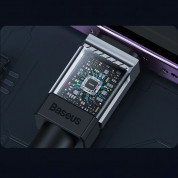 Baseus CoolPlay Series USB-C to Lightning Cable PD 20W (CAKW000101) - USB-C към Lightning кабел за Apple устройства с Lightning порт (100 см) (черен) 6