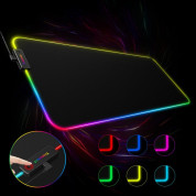 Tronsmart Spire Soft Gaming RGB Mouse Pad - гейминг подложка с LED подсветка (черен) 7