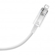 Baseus Explorer USB-C to Lightning Cable PD 20W (CATS010302) - USB-C към Lightning кабел за Apple устройства с Lightning порт (200 см) (бял) 2