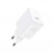Acefast GaN Charger USB-C 30W - захранване за ел. мрежа с USB-C изход с технология за бързо зареждане (бял) 2