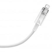 Baseus Explorer USB-C to Lightning Cable PD 20W (CATS010202) - USB-C към Lightning кабел за Apple устройства с Lightning порт (100 см) (бял) 2