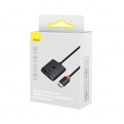 Baseus AirJoy Bidirectional HDMI Switch Splitter 4K 60Hz With HDMI Cable (B01331105111-01) (black) 11