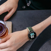 Dux Ducis Silicone Magnetic Strap 22mm (LD Version) - магнитна силиконова каишка за Samsung Galaxy Watch, Huawei Watch, Xiaomi, Garmin и други часовници с 22мм захват (зелен) 6