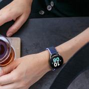 Dux Ducis Silicone Magnetic Strap 22mm (LD Version) - магнитна силиконова каишка за Samsung Galaxy Watch, Huawei Watch, Xiaomi, Garmin и други часовници с 22мм захват (син) 5