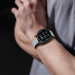 Dux Ducis Silicone Magnetic Strap 22mm (LD Version) - магнитна силиконова каишка за Samsung Galaxy Watch, Huawei Watch, Xiaomi, Garmin и други часовници с 22мм захват (сив-оранжев) 3