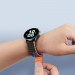Dux Ducis Silicone Magnetic Strap 22mm (LD Version) - магнитна силиконова каишка за Samsung Galaxy Watch, Huawei Watch, Xiaomi, Garmin и други часовници с 22мм захват (черен-оранжев) 2