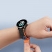 Dux Ducis Silicone Magnetic Strap 20mm (LD Version) - магнитна силиконова каишка за Samsung Galaxy Watch, Huawei Watch, Xiaomi, Garmin и други часовници с 20мм захват (черен-оранжев) 2