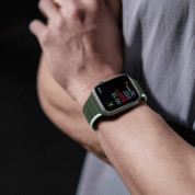 Dux Ducis Silicone Magnetic Strap (LD Version) - магнитна силиконова каишка за Apple Watch 42мм, 44мм, 45мм, Ultra 49мм (зелен) 2