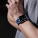 Dux Ducis Silicone Magnetic Strap (LD Version) - магнитна силиконова каишка за Apple Watch 42мм, 44мм, 45мм, Ultra 49мм (син) 3