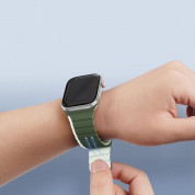 Dux Ducis Silicone Magnetic Strap (LD Version) - магнитна силиконова каишка за Apple Watch 38мм, 40мм, 41мм (зелен) 1