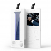 Dux Ducis Silicone Magnetic Strap (LD Version) - магнитна силиконова каишка за Apple Watch 38мм, 40мм, 41мм (син) 8