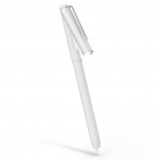 Spigen DA201 Apple Pencil 2 Silicone Clip Case - силиконов калъф с щипка за Apple Pencil 2 (бял) 6
