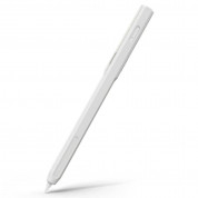 Spigen DA201 Apple Pencil 2 Silicone Clip Case - силиконов калъф с щипка за Apple Pencil 2 (бял)