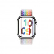 Apple Pride Edition Sport Loop - оригинална текстилна каишка за Apple Watch 38мм, 40мм, 41мм (шарен) 1