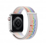 Apple Pride Edition Sport Loop - оригинална текстилна каишка за Apple Watch 38мм, 40мм, 41мм (шарен) 3