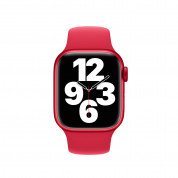 Apple Watch Sport Band Product Red Regular - оригинална силиконова каишка за Apple Watch 38мм, 40мм, 41мм (червен) (retail) 1