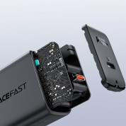 Acefast PD Fast Charger USB-C 20W - захранване за ел. мрежа с USB-C изход с технология за бързо зареждане (черен)  4