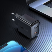 Acefast PD Fast Charger USB-C 20W - захранване за ел. мрежа с USB-C изход с технология за бързо зареждане (черен)  7