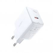 Acefast PD Fast Charger USB-C 20W - захранване за ел. мрежа с USB-C изход с технология за бързо зареждане (бял)  1