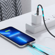 Joyroom Fast Charging USB-C to Lightning Cable PD 20W - USB-C към Lightning кабел за Apple устройства с Lightning порт (100 см) (черен)  9