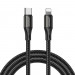 Joyroom Fast Charging USB-C to Lightning Cable PD 20W - USB-C към Lightning кабел за Apple устройства с Lightning порт (100 см) (черен)  1