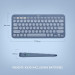 Logitech K380 for Mac Multi-Device Bluetooth Keyboard International - безжична клавиатура оптимизирана за Mac (тъмносин) 10