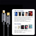 Joyroom USB-C to Lightning Cable PD 20W - USB-C към Lightning кабел за Apple устройства с Lightning порт (200 см) (черен)  5
