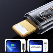 Joyroom USB-C to Lightning Cable PD 20W - USB-C към Lightning кабел за Apple устройства с Lightning порт (200 см) (черен)  2