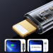 Joyroom USB-C to Lightning Cable PD 20W - USB-C към Lightning кабел за Apple устройства с Lightning порт (200 см) (черен)  3