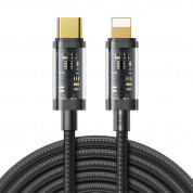 Joyroom USB-C to Lightning Cable PD 20W - USB-C към Lightning кабел за Apple устройства с Lightning порт (200 см) (черен) 