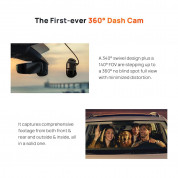 Xiaomi 70mai M200 Dash Cam Omni 128GB - иновативен видеорегистратор за автомобил (черен) 8