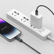 Joyroom USB-C to Lightning Cable with LED Display 20W - USB-C към Lightning кабел за Apple устройства с Lightning порт (120 см) (черен) 6