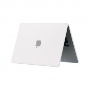 Tech-Protect SmartShell Matte Black Case - предпазен кейс за MacBook Air 15 M2 (2023) (прозрачен-мат) 4