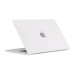 Tech-Protect SmartShell Matte Black Case - предпазен кейс за MacBook Air 15 M2 (2023) (прозрачен-мат) 3