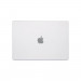 Tech-Protect SmartShell Matte Black Case - предпазен кейс за MacBook Air 15 M2 (2023) (прозрачен-мат) 2