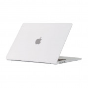 Tech-Protect SmartShell Matte Black Case for MacBook Air 15 M2 (2023) (clear-matte) 3