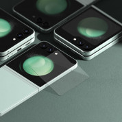 Ringke ID Glass - стъклено защитно покритие за задният дисплей на Samsung Galaxy Z Flip5 (2 броя) (прозрачен) 5