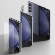 Ringke Invisible Defender ID Glass Tempered Glass 2.5D - калено стъклено защитно покритие за дисплея на Samsung Galaxy Z Fold 5 (прозрачен) 2