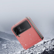 Dux Ducis Bril Book Case - кожен кейс за Samsung Galaxy Z Flip 4 (розов) 6
