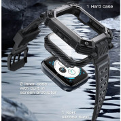 i-Blason SUPCASE Unicorn Beetle Pro Case for Apple Watch 44mm, 45mm (black) 8