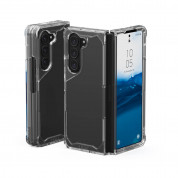 Urban Armor Gear Plyo Case - удароустойчив хибриден кейс за Samsung Galaxy Z Fold5 (прозрачен) 1
