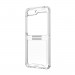 Urban Armor Gear Plyo Case - удароустойчив хибриден кейс за Samsung Galaxy Z Flip5 (прозрачен) 12