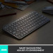 Logitech MX Keys Mini Wireless Illuminated US Keyboard - безжична клавиатура с подсветка за Mac (бял-сив) 6