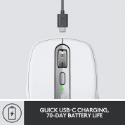 Logitech MX Anywhere 3 Wireless Mouse - безжична мишка за PC и Mac (бял) 10