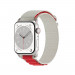 Next One Adventure Loop - текстилна каишка за Apple Watch 38мм, 40мм, 41мм (бял-червен) 1