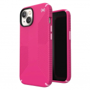 Speck Presidio 2 Grip Case - удароустойчив хибриден кейс за iPhone 14 (розов)